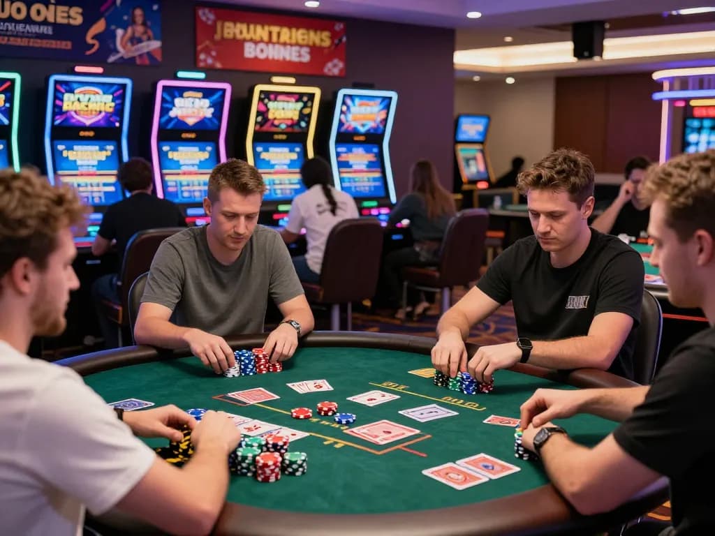 Players enjoying a thrilling game at https://rr88c.mobi/, showcasing vibrant casino atmosphere and engaging betting experiences.