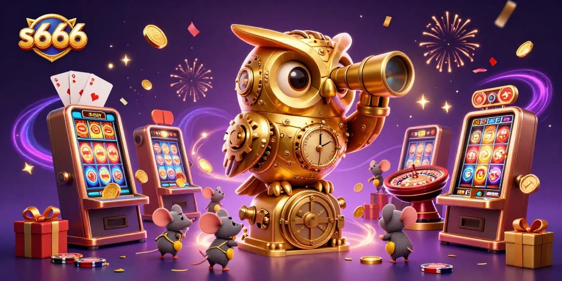 Experience thrilling wins at s666 casino with colorful slot games and captivating characters.