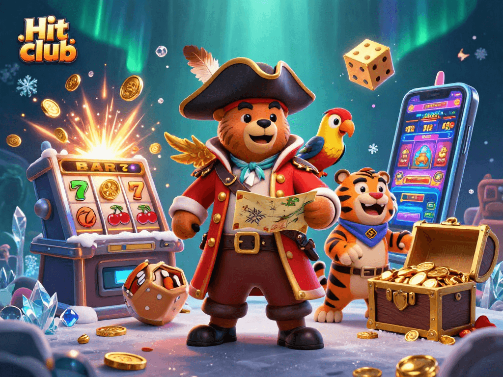 Engage with the Hit club's exciting slot jackpots in a vibrant casino adventure!