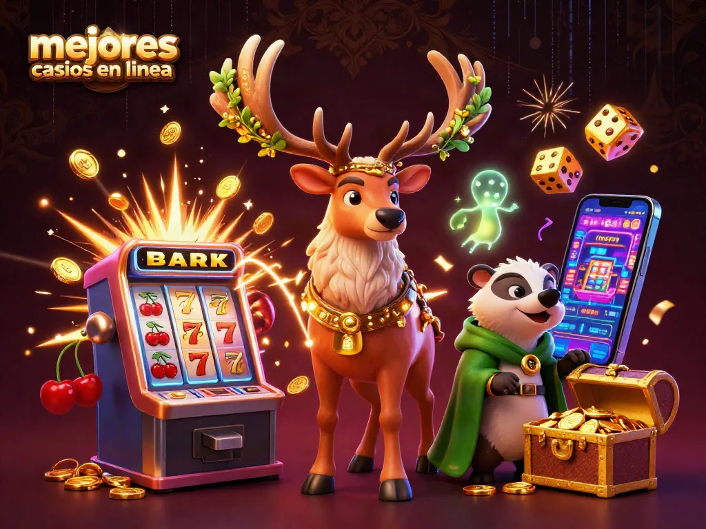 Disfruta de los mejores casinos en línea mientras juegas en un mundo mágico con un ciervo y un tejón sabio