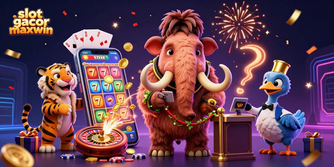 Experience the thrill of slot gacor maxwin with vibrant characters and exciting gaming elements.
