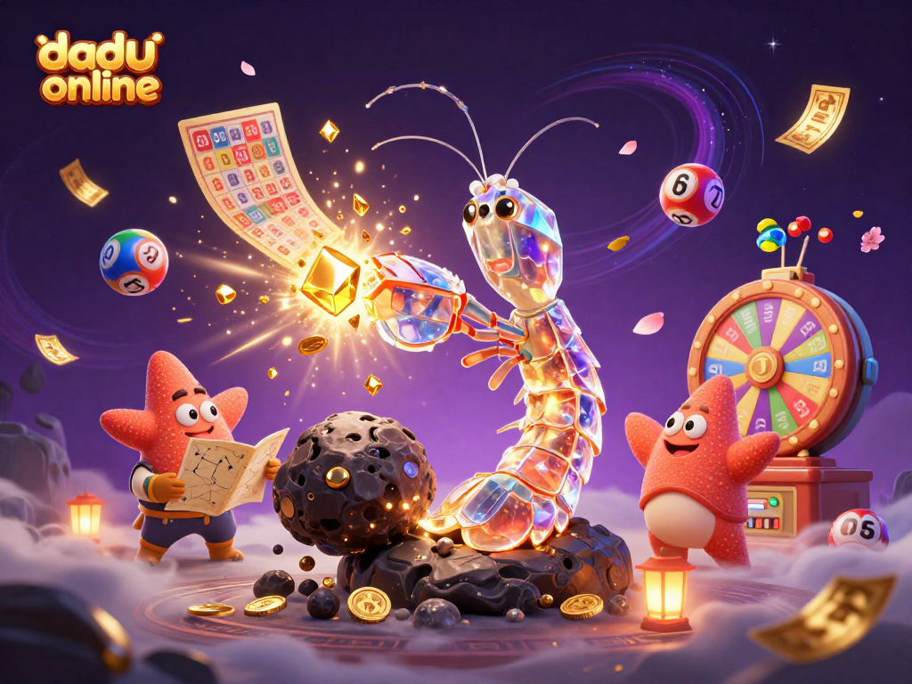 Play dadu online with an exciting galactic theme featuring colorful elements and dynamic visuals.