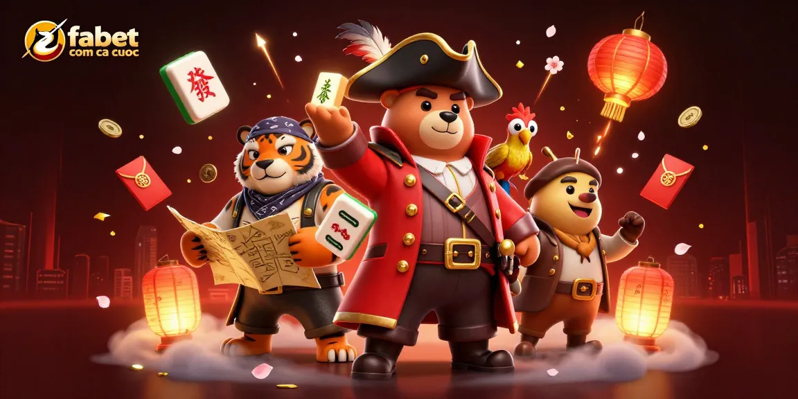 Play games on fabet com ca cuoc with vibrant pirate-themed online casino illustration.