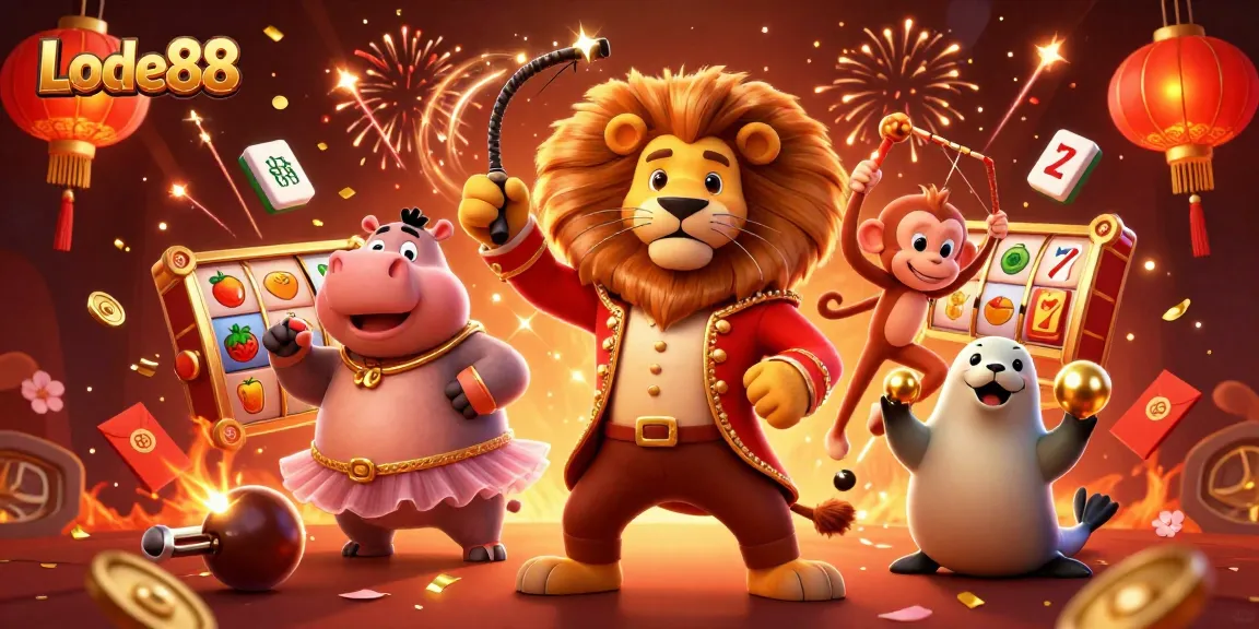 Experience the excitement of Lode88 with vibrant slot games featuring dynamic characters.