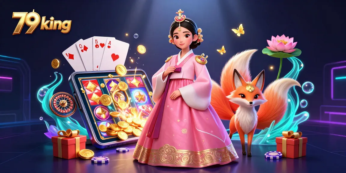 Play iconic slot games at 79 king with vibrant characters and dynamic casino elements.