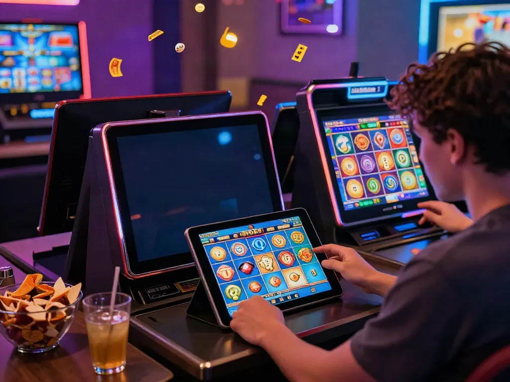 Enjoy the thrill of bro138 login and online slot gaming experience in a vibrant digital lounge.