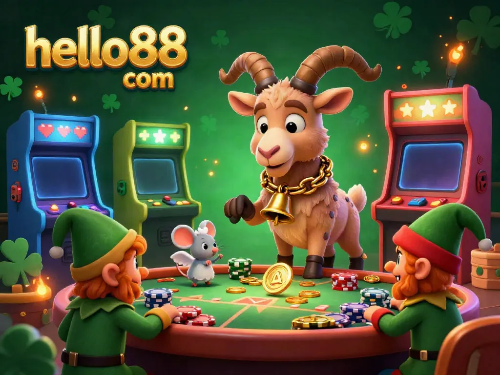 Experience thrilling gameplay at hello88 com with festive casino fun featuring Krampus and mischievous elves.