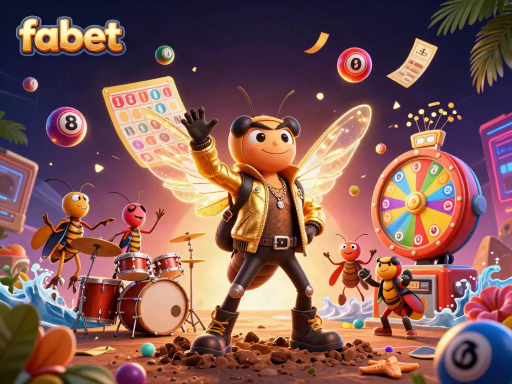 Experience thrilling betting action with fabet's vibrant lottery scene in a dynamic casino setting.