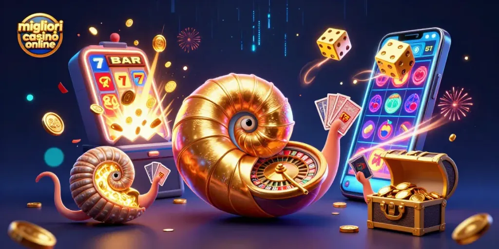 Gioca nei migliori casinò online con slot e bonus che esplodono di oro e divertimento.
