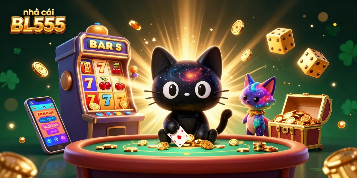 Engage with nhà cái BL555's vibrant cosmic casino environment filled with thrilling games and rich rewards.