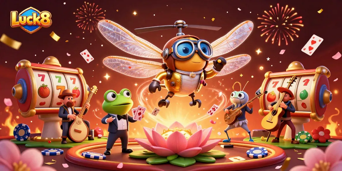 Engage in thrilling gameplay at Luck8 with vibrant casino elements and excitement.