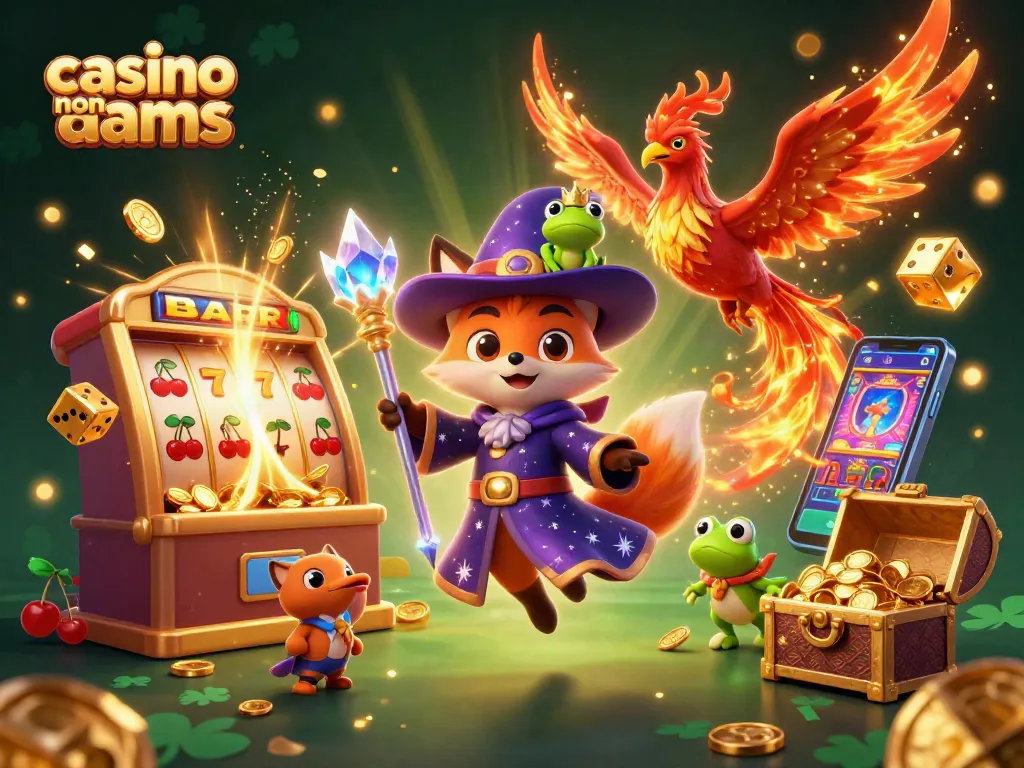 Giocatori fortunati nei casinò non AAMS si divertono con slot machine e giochi dal vivo.