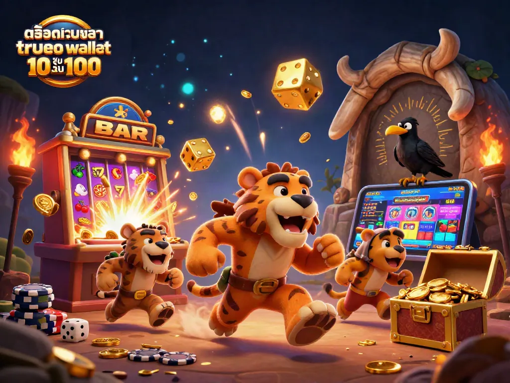 สล็อตเว็บตรง ฝาก ถอน true wallet ไม่มี ขั้น ต่ำ 10 รับ 100 สนุกกับเกมสล็อตในฉากคาสิโนยุคหิน