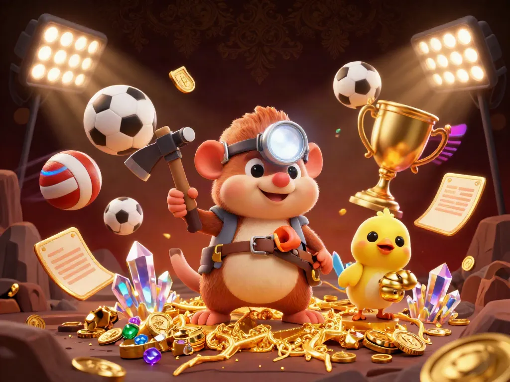 Experience thrilling gaming action with vipwwin in this colorful 3D scene of luck and excitement.
