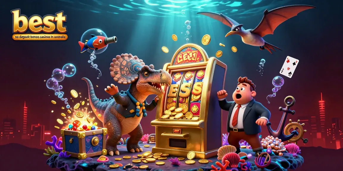 Catch the excitement at the best no deposit bonus casinos in australia with vibrant animated characters!