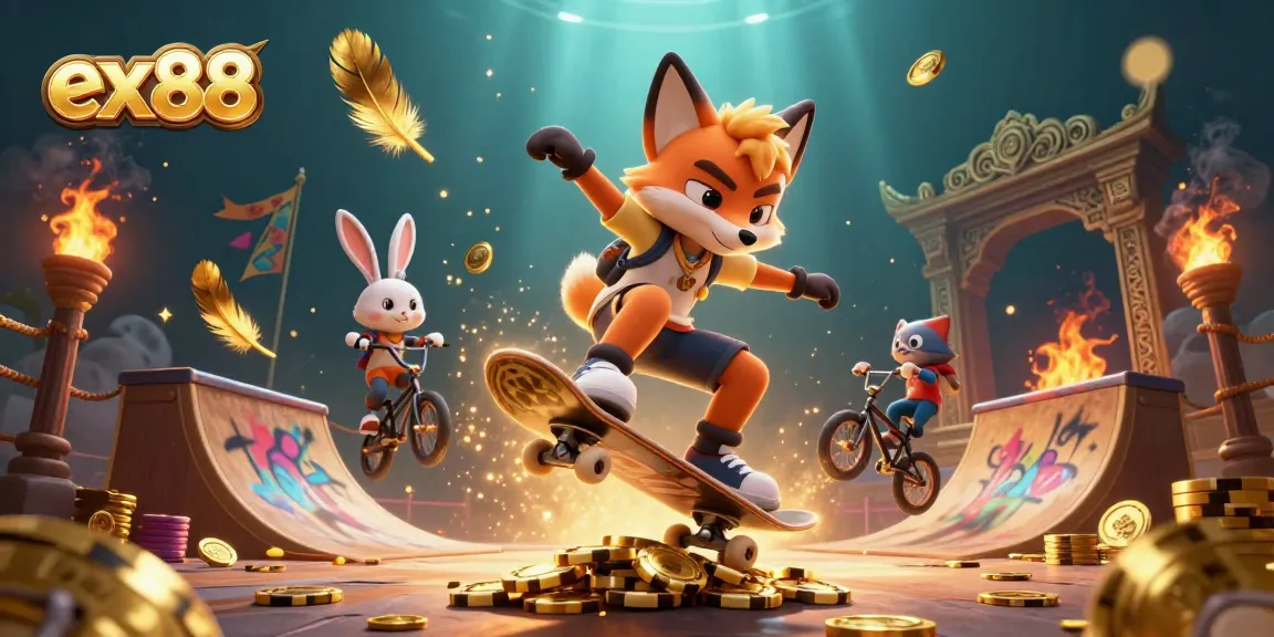 Experience thrilling bets and actions with ex88 in a dynamic casino scene full of excitement.