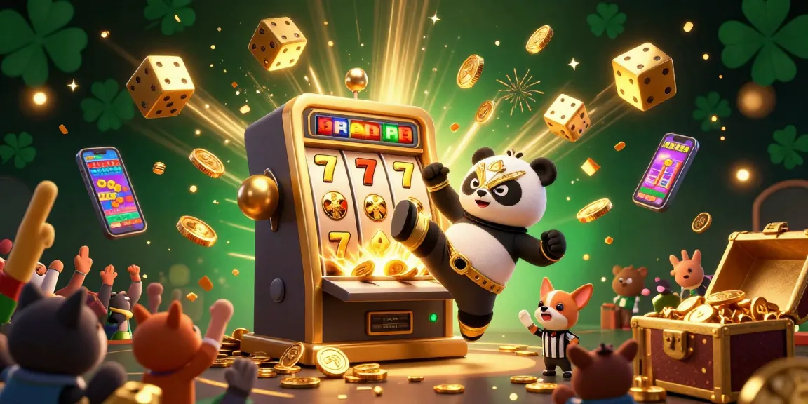 Engage with okwintv's vibrant casino experience, featuring a lively slot machine jackpot explosion and dynamic energy.