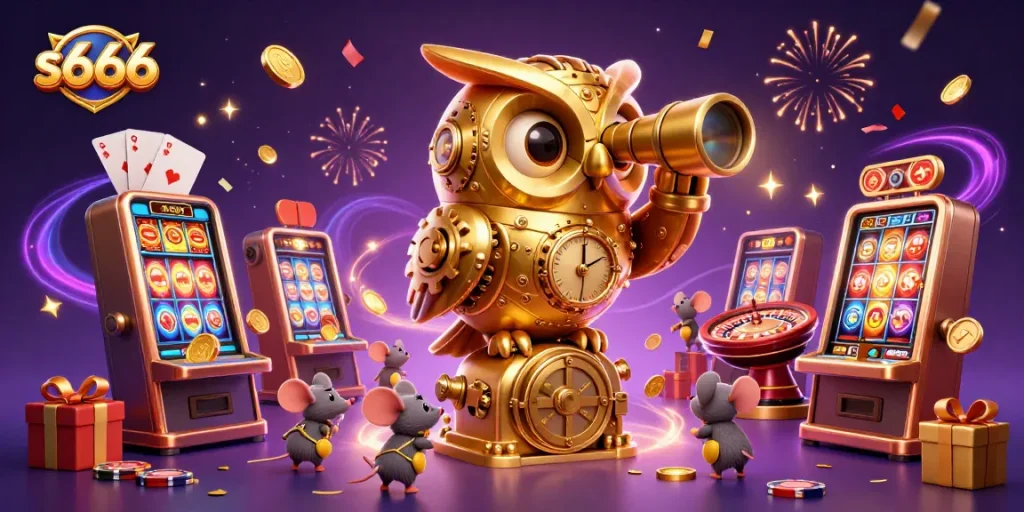 Experience thrilling wins at s666 casino with colorful slot games and captivating characters.